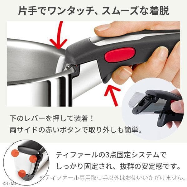 ティファール インジニオネオ IHステンレス ブリエ アンリミテッド 8点セット