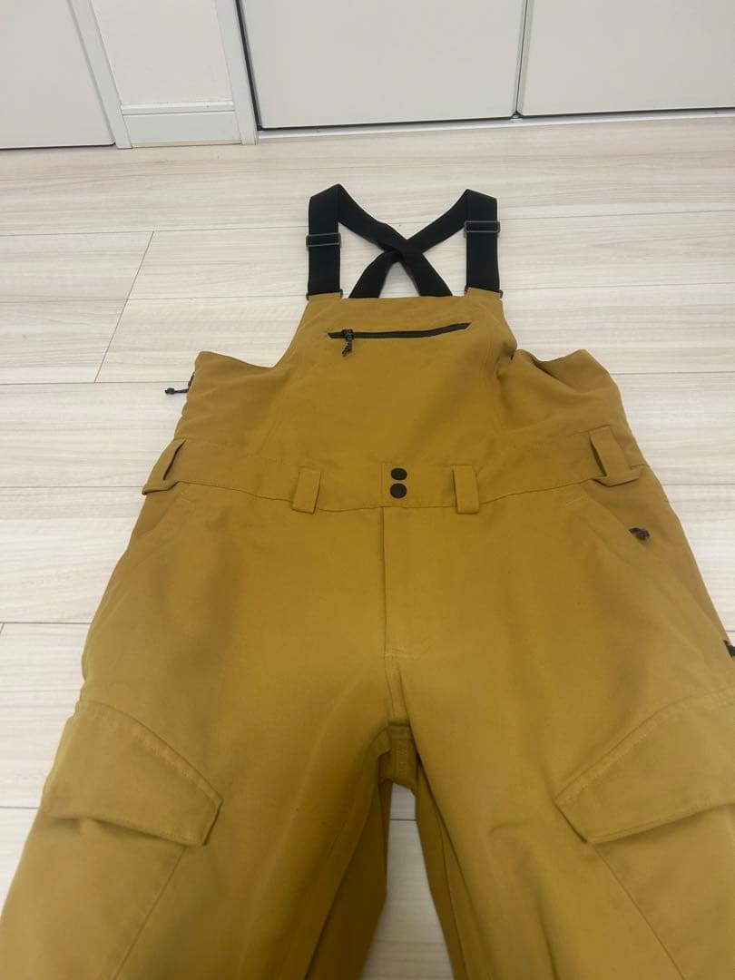 BURTON LIVINGLINING ビブパンツ　Sサイズ ブラウン