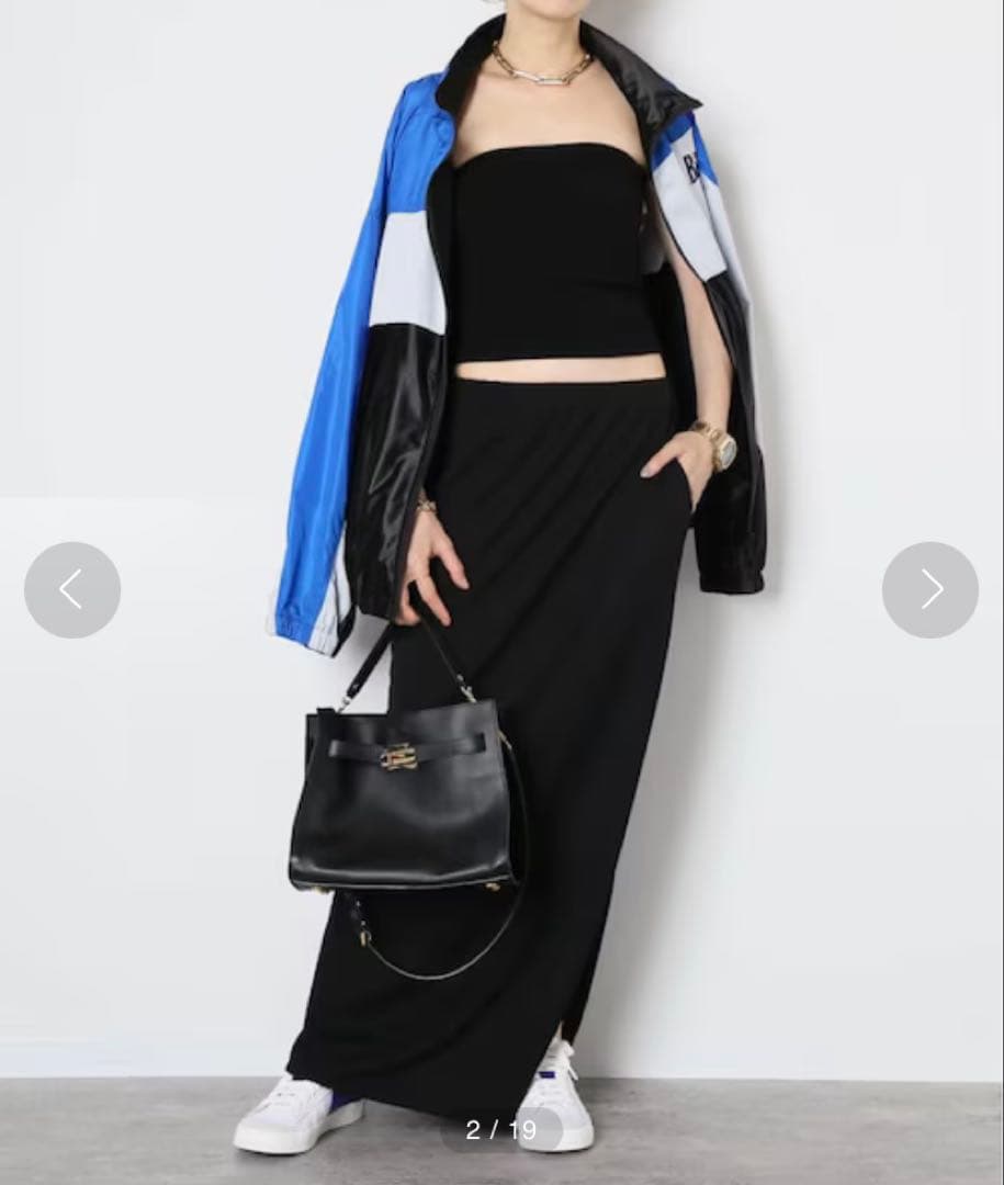 ゆーみん様美品✨即完売✨DeuxiemeClasse ロングスカートウエストゴム