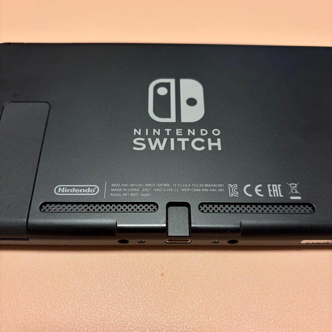 Nintendo Switch本体（バッテリー強化版）+有線LANアダプタ付き