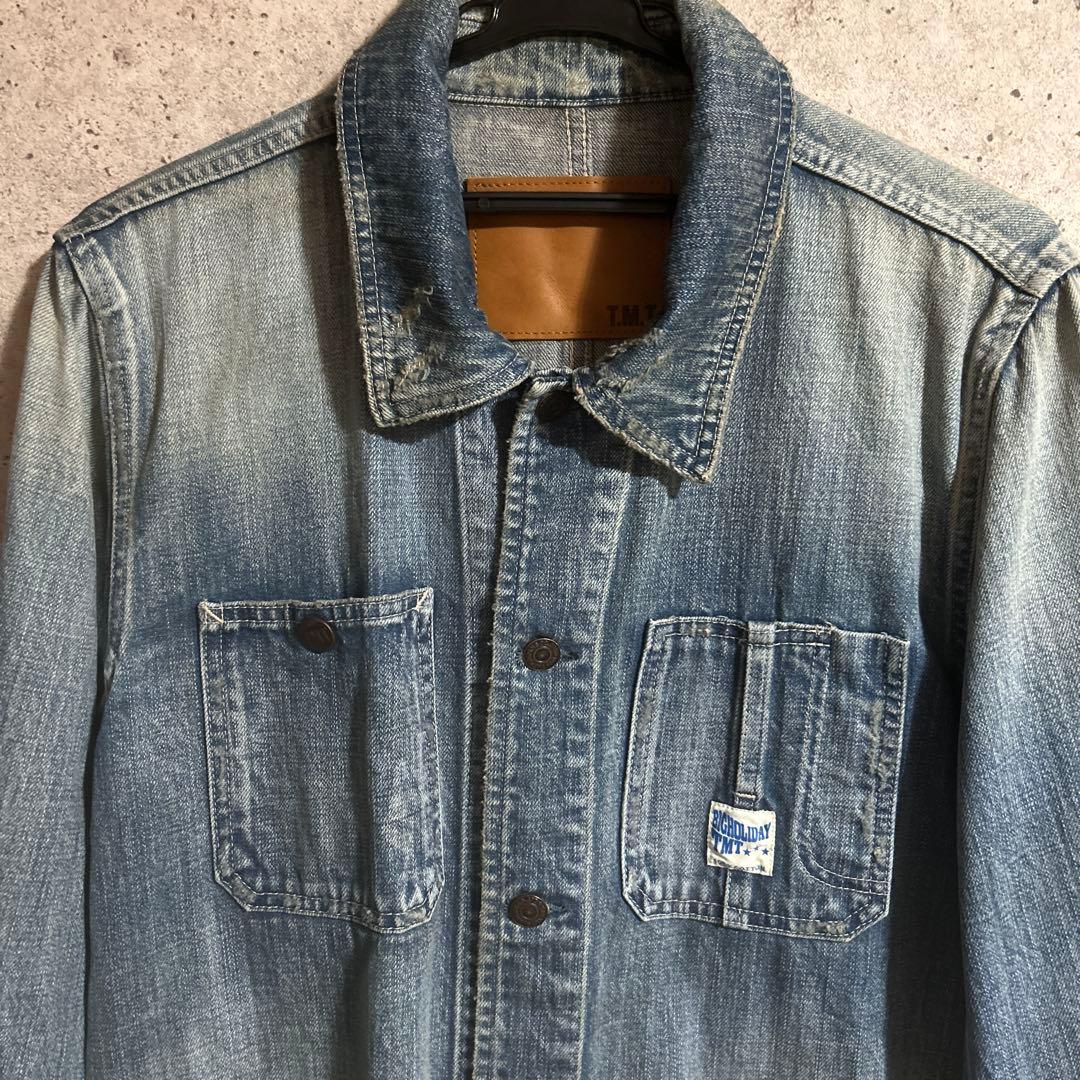 TMT デニム カバーオール 古着