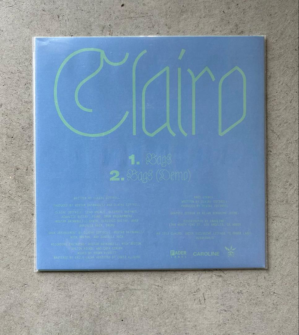 新品 Clairo – Bags 7インチ レコード Vinyl