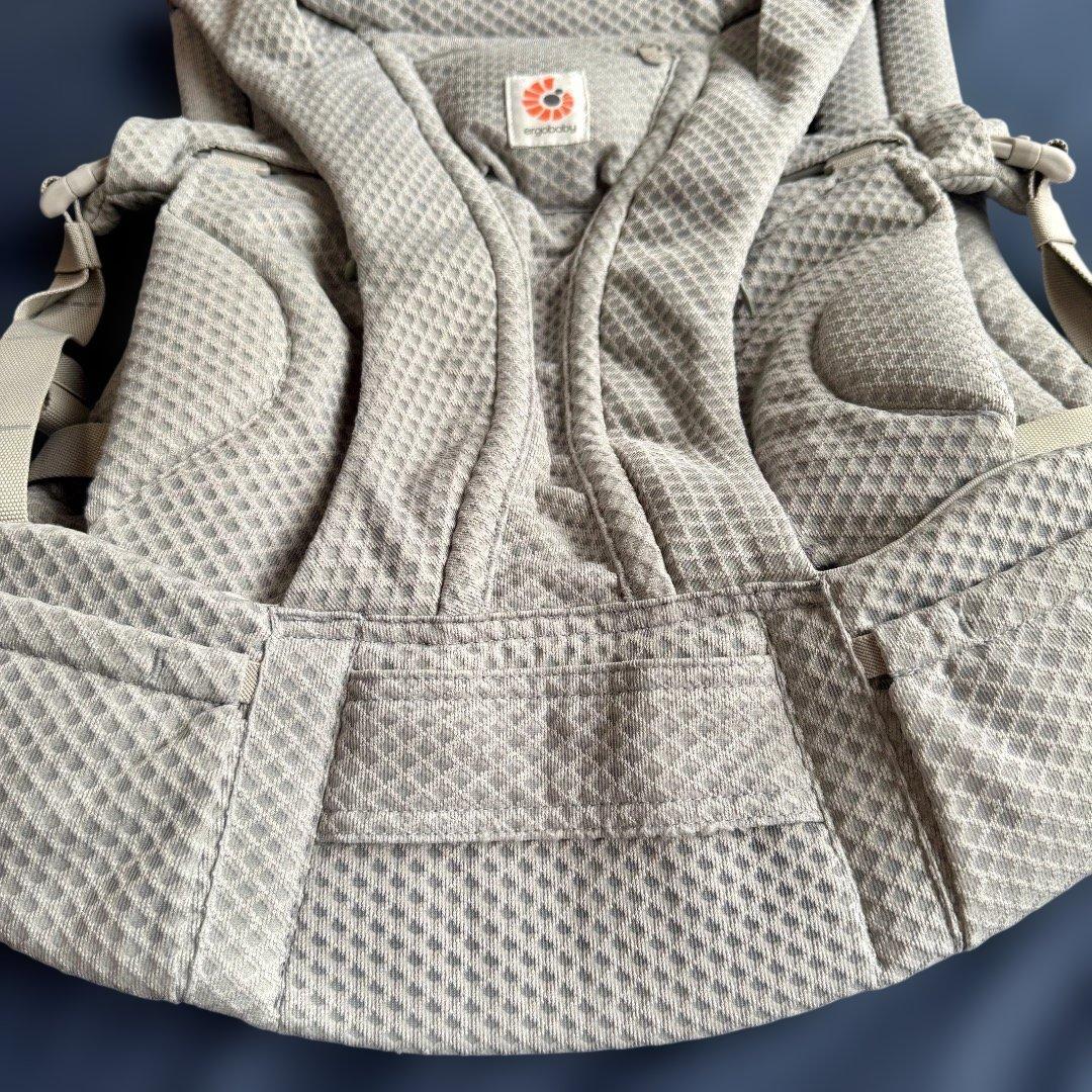エルゴベビー OMNI Deluxe Mesh 抱っこ紐 パールグレー