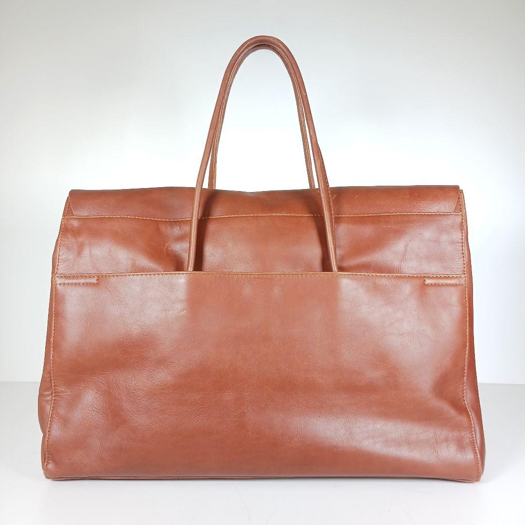 ✨美品✨現行品✨Hoaw.　ハァウ　ヴィンテージ加工フラップボストン　大容量