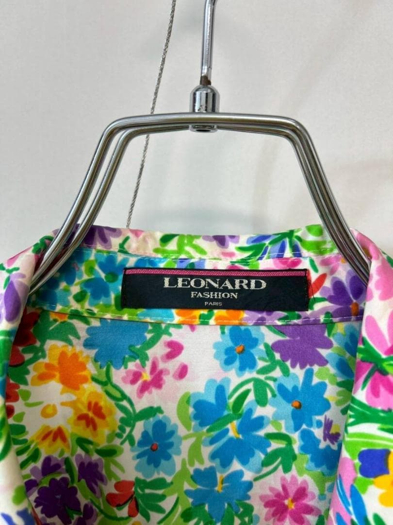 LEONARD 花柄トレンチコート