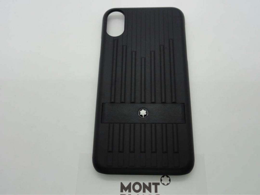 ⭐️モンブラン製⭐️稀少な入手困難品iPhoneX・XS用スマホケース⭐️ソフトラバー