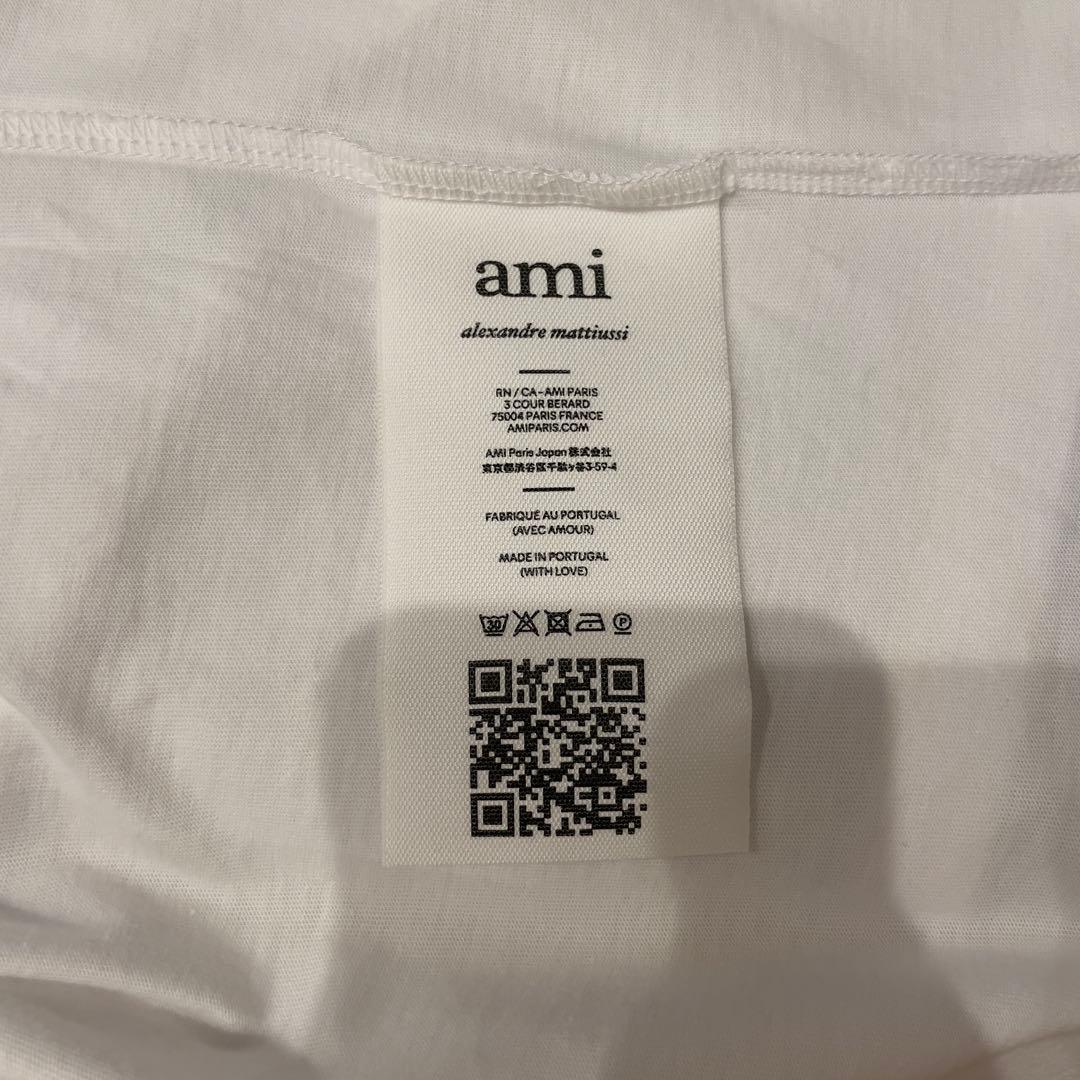 アミパリス　Tシャツ　ホワイト　S