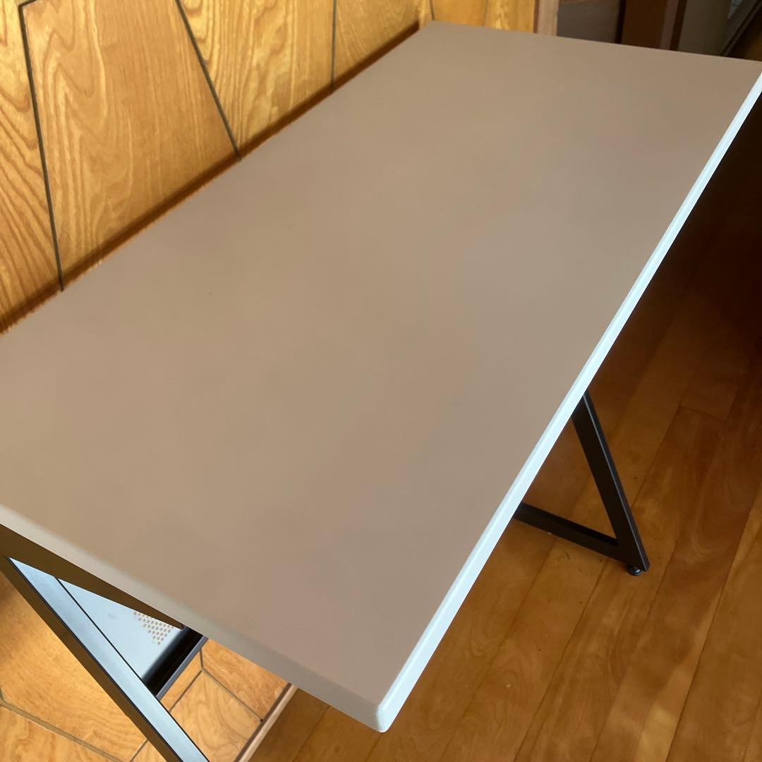 タンスのゲン スタンディングデスク 幅89cm 木製 パソコンデスク