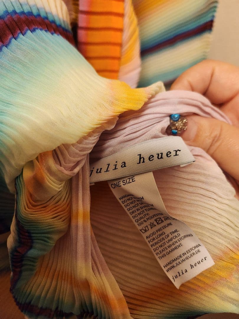 julia heuer♡ ロングワンピースマルチカラー