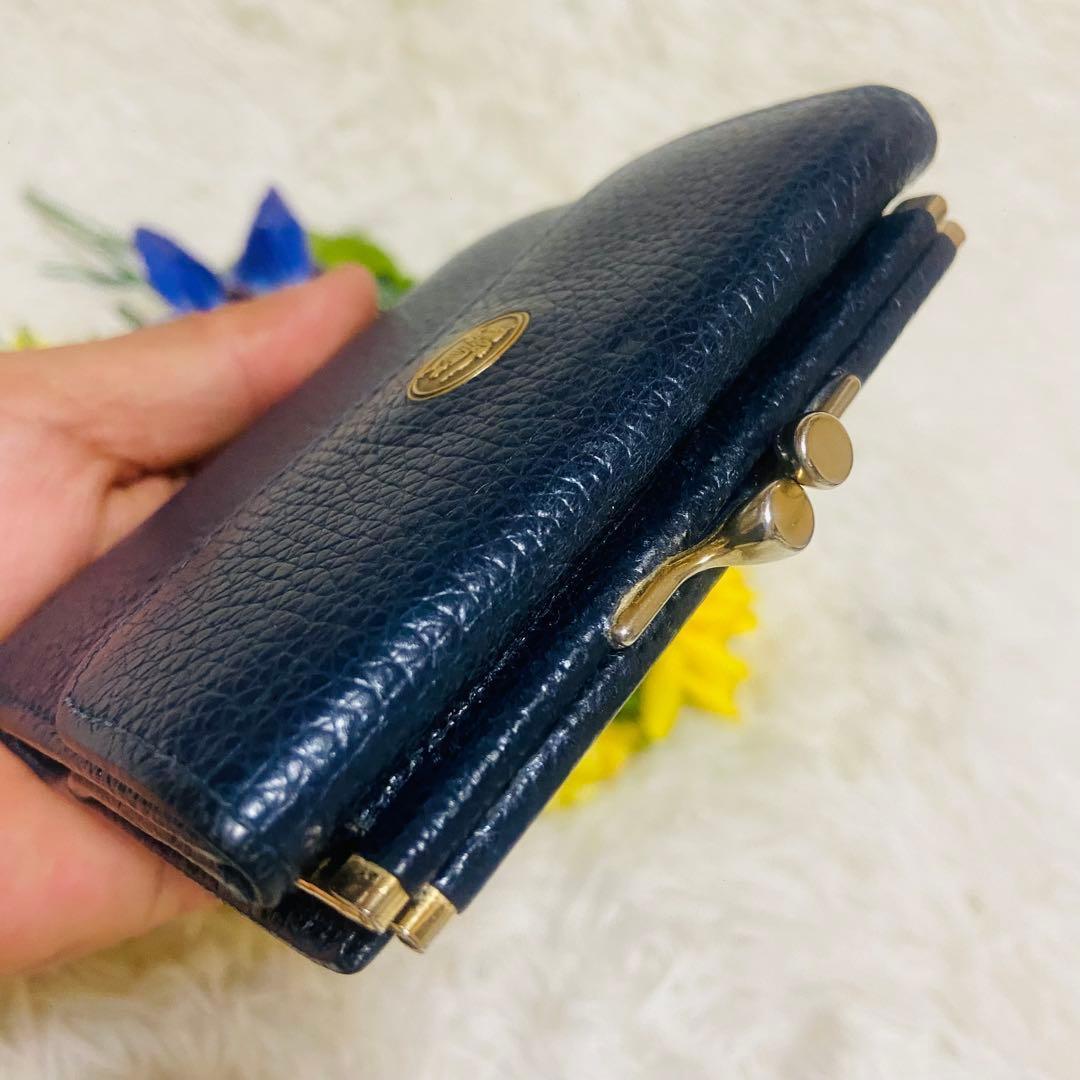 BURBERRY✨バーバリー✨財布✨ノバチェック✨がま口✨シャドーホース✨金具✨