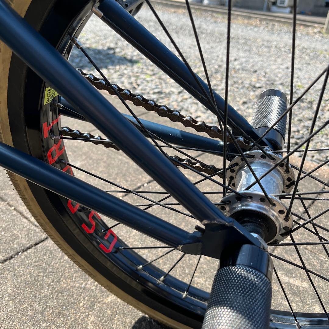 BMXフラットランド　アーレスバイクエスキルフレーム　クラクプロファイルチタン
