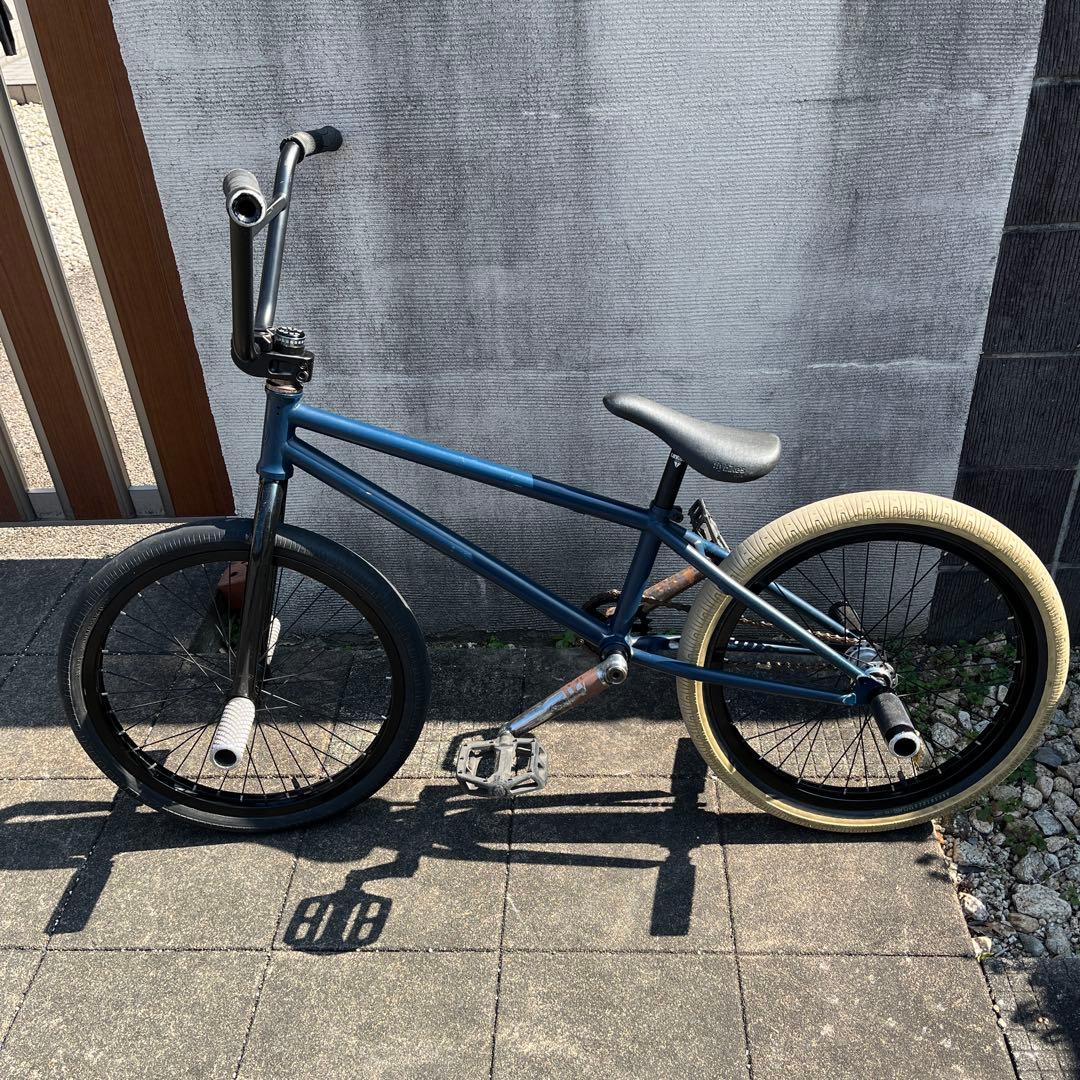 BMXフラットランド　アーレスバイクエスキルフレーム　クラクプロファイルチタン