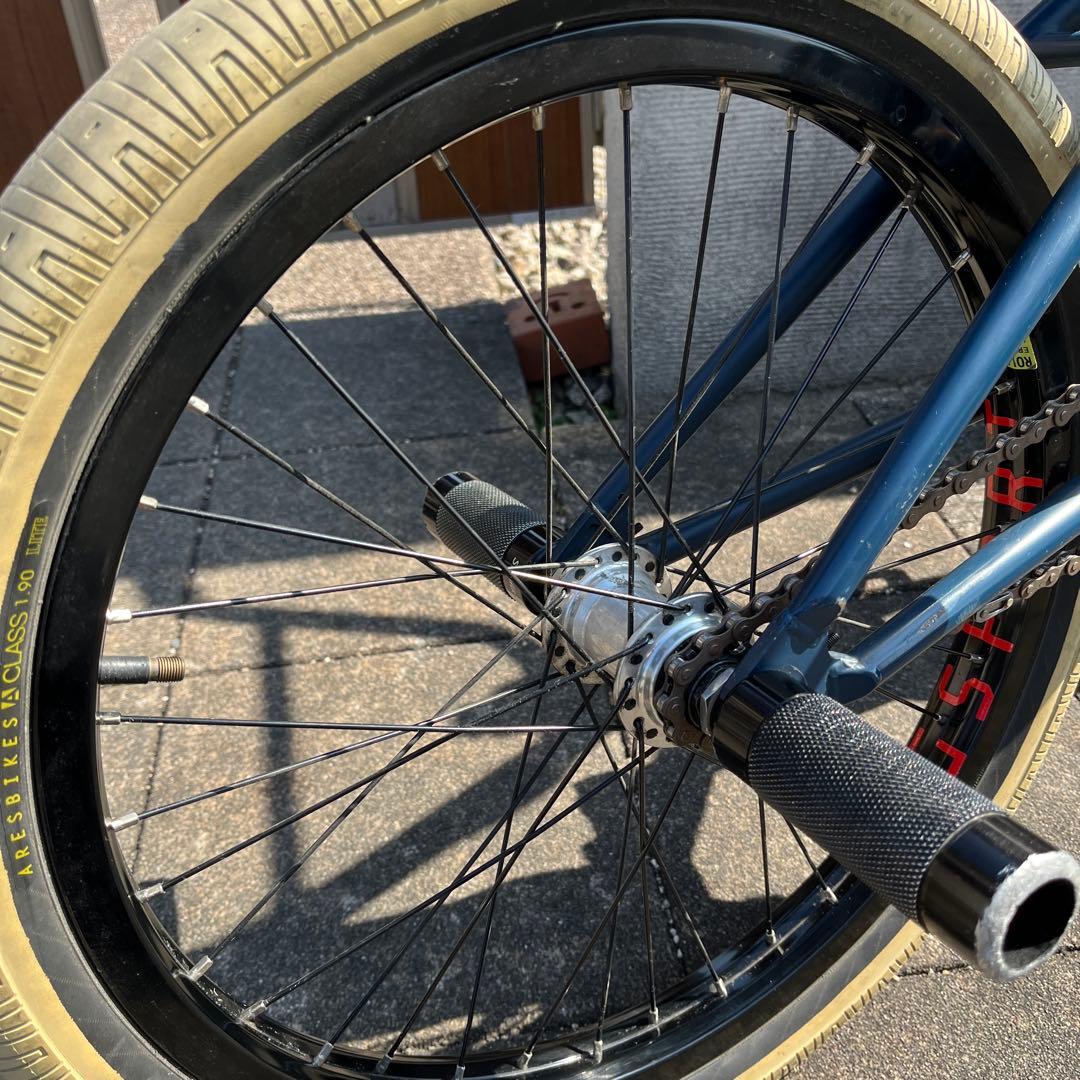 BMXフラットランド　アーレスバイクエスキルフレーム　クラクプロファイルチタン