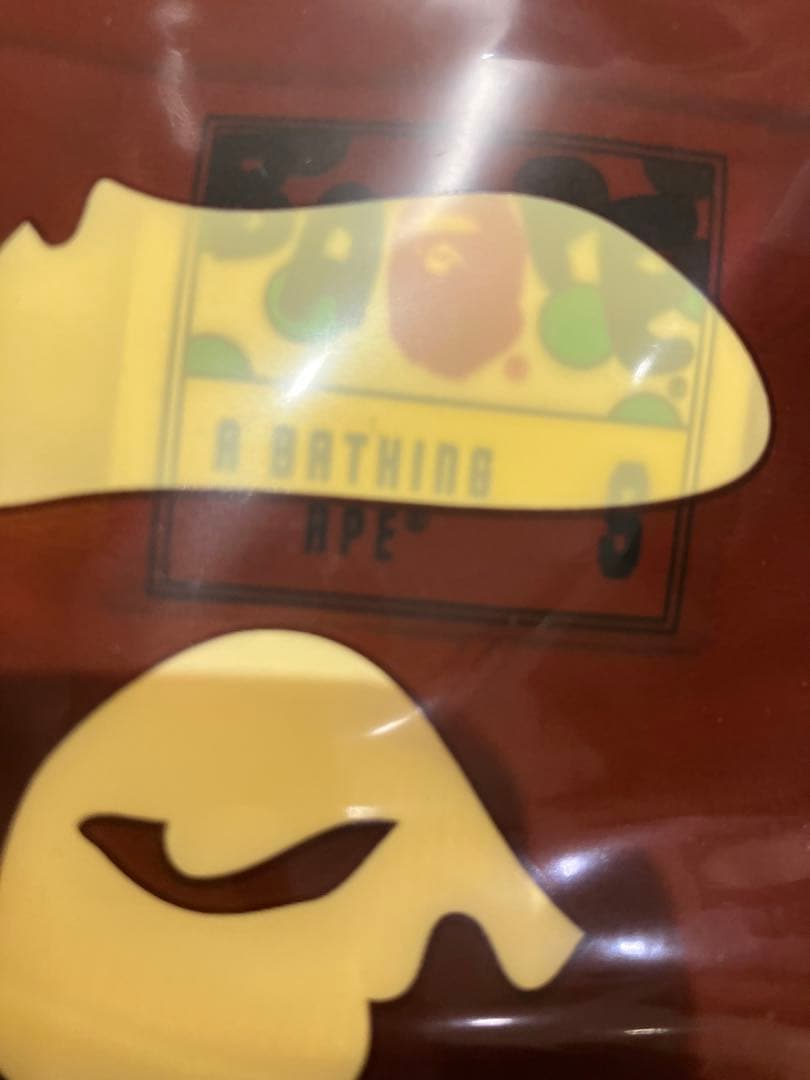 白S SWAROVSKI BABY MILO TEE bape Tシャツ　ラメ