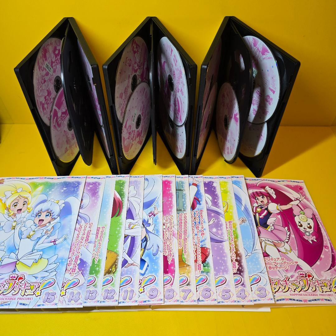 新品ケース交換済み　ハピネスチャージプリキュア！ DVD全16巻