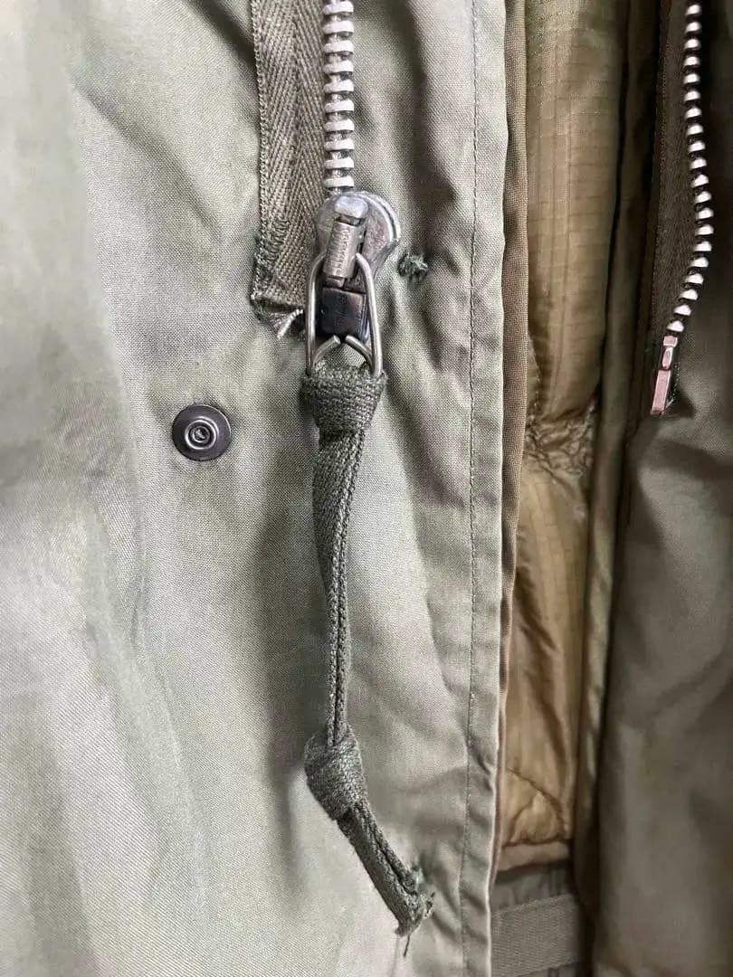 XS M-65フィッシュテールパーカ　アルミジップ　ライナー付き　希少