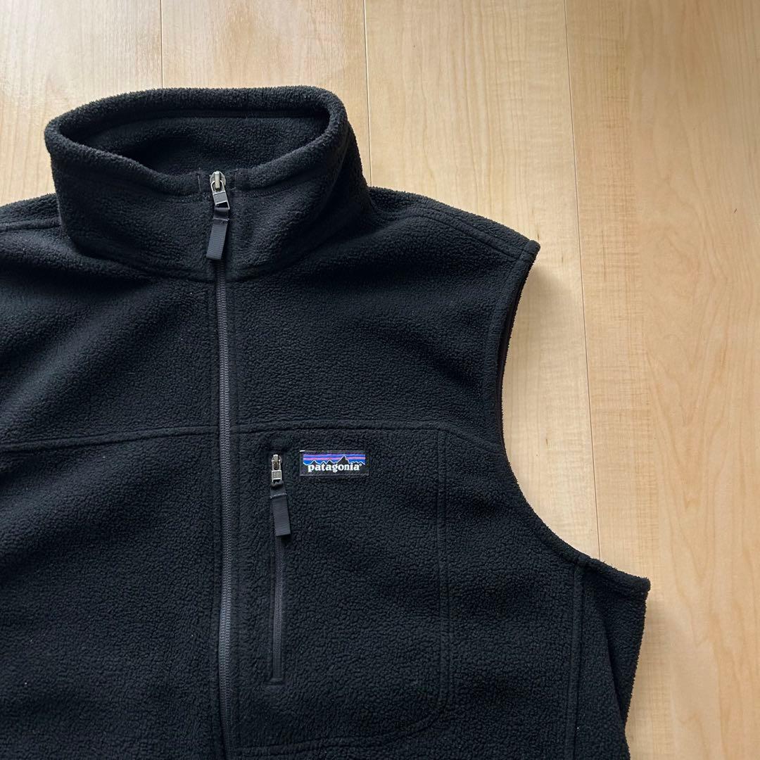 サイズL Patagonia シンチラベスト ブラック フリース
