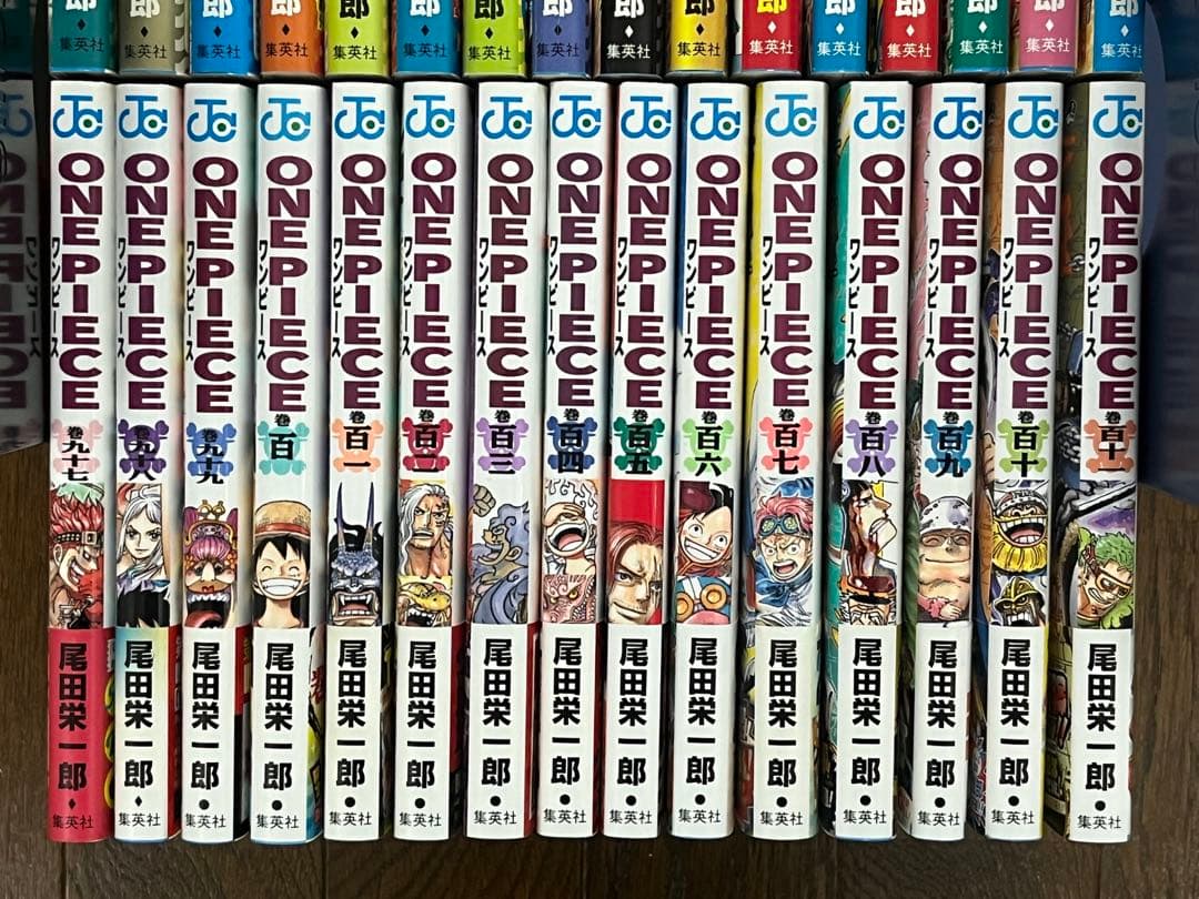 初版 ONE PIECE 81巻〜111巻 セット ワンピース 注文カード付き
