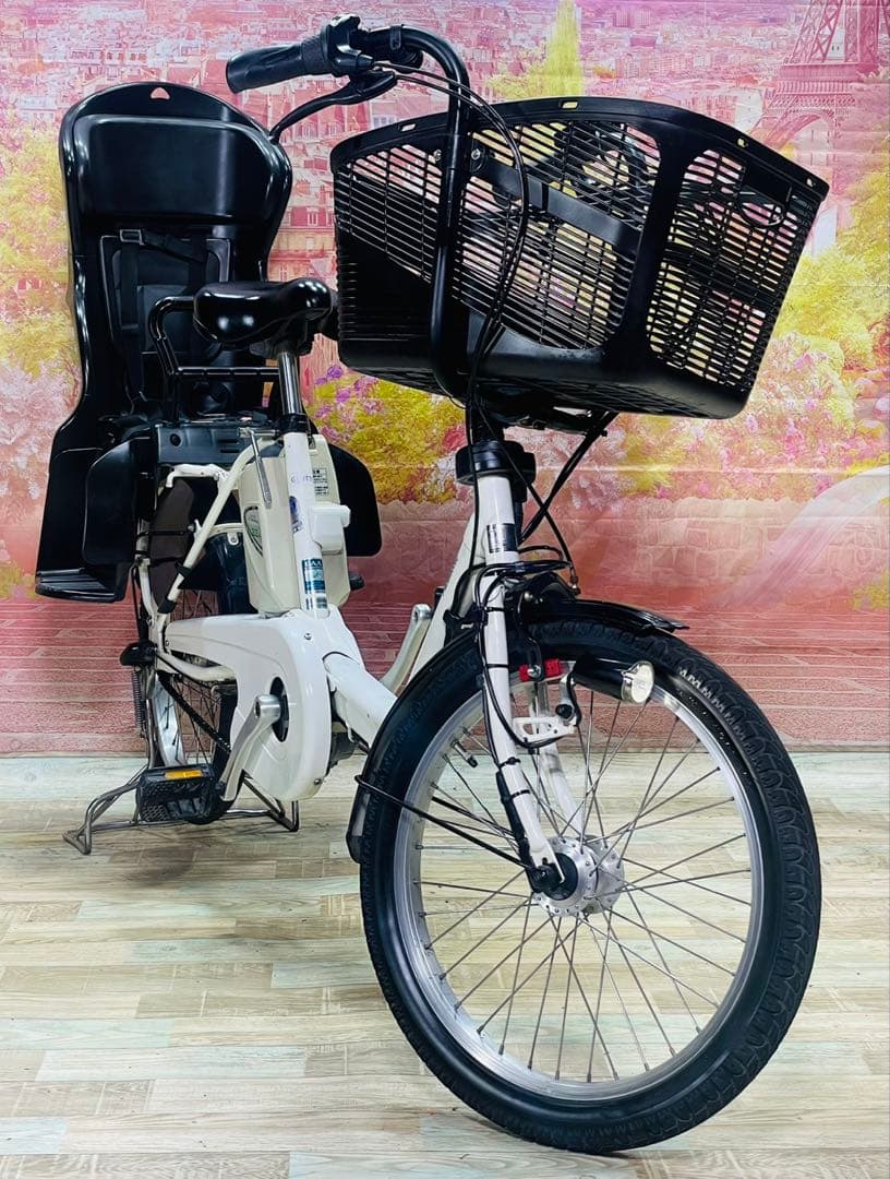 ZK3511 「大容量13.2Ah」電動自転車パナソニック 子供乗せ 20インチ