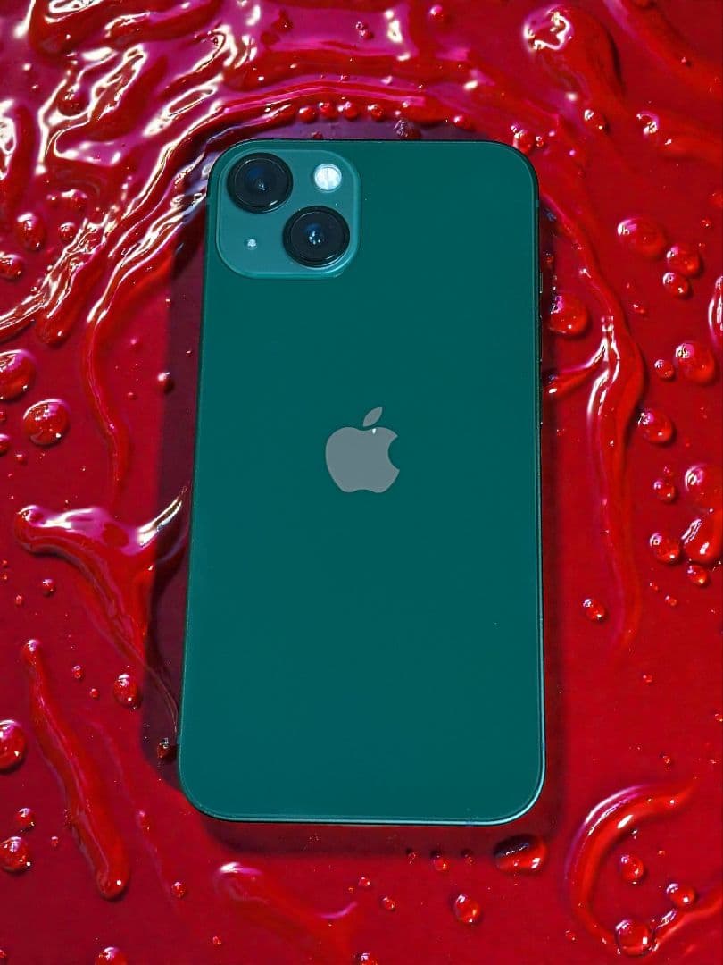 [2月限定3600円引]iPhone 13 256GB グリーン 極美品