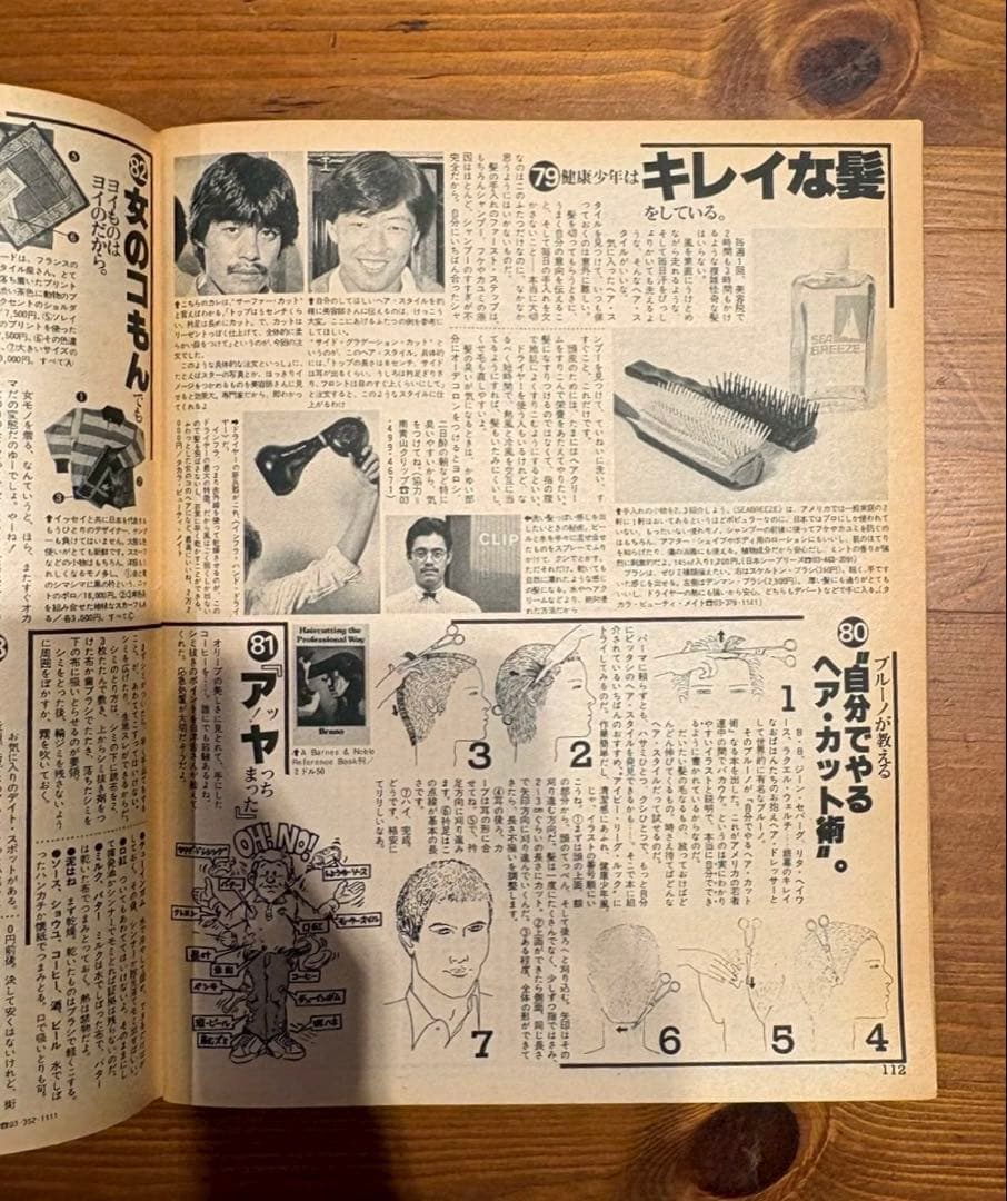 POPEYE ポパイ No.42　1978年11月10日号　男前になるための秘密