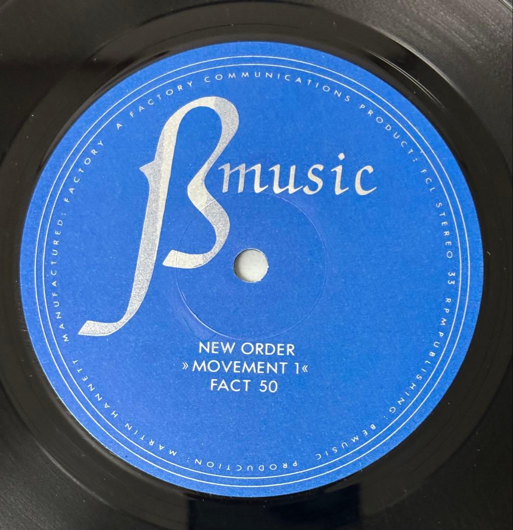 洋楽 New Order Movement joy division