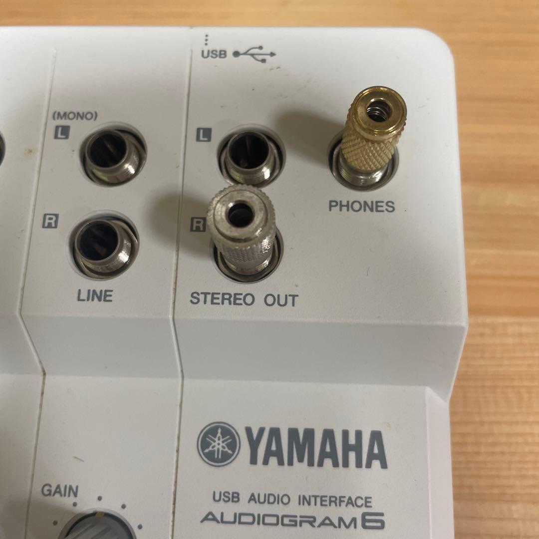 配信機器・PA機器・レコーディング機器 YAMAHA AUDIOGRAM 6 USB AUDIO INTERFACE