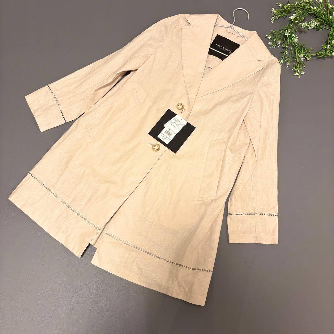 【新品タグ付✨定価11万】マッキントッシュ 麻コート 40