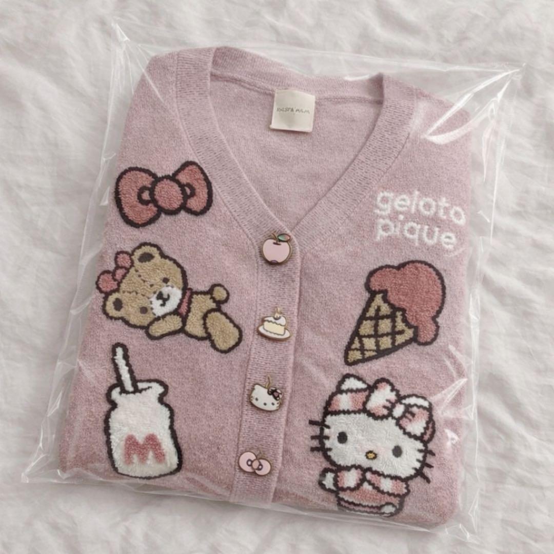 gelato pique ハローキティ カーディガン フリーサイズ