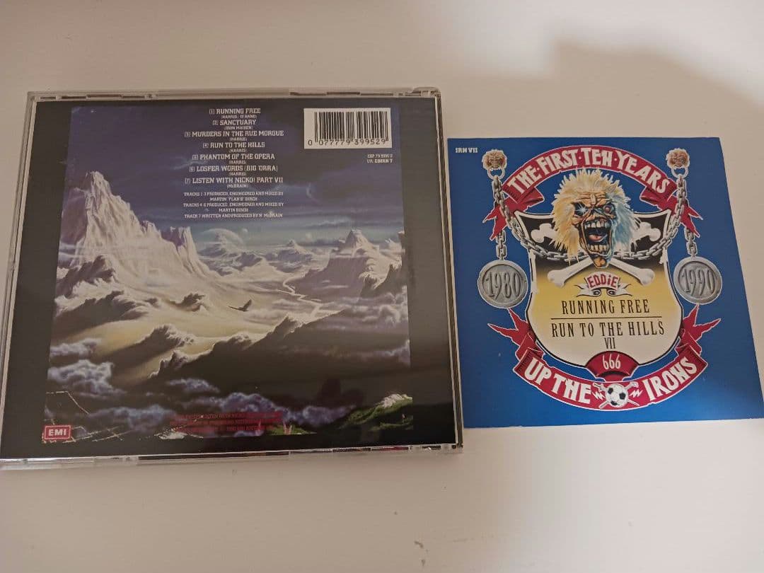 洋楽 IRON MAIDEN / RunningFree RunToTheHills