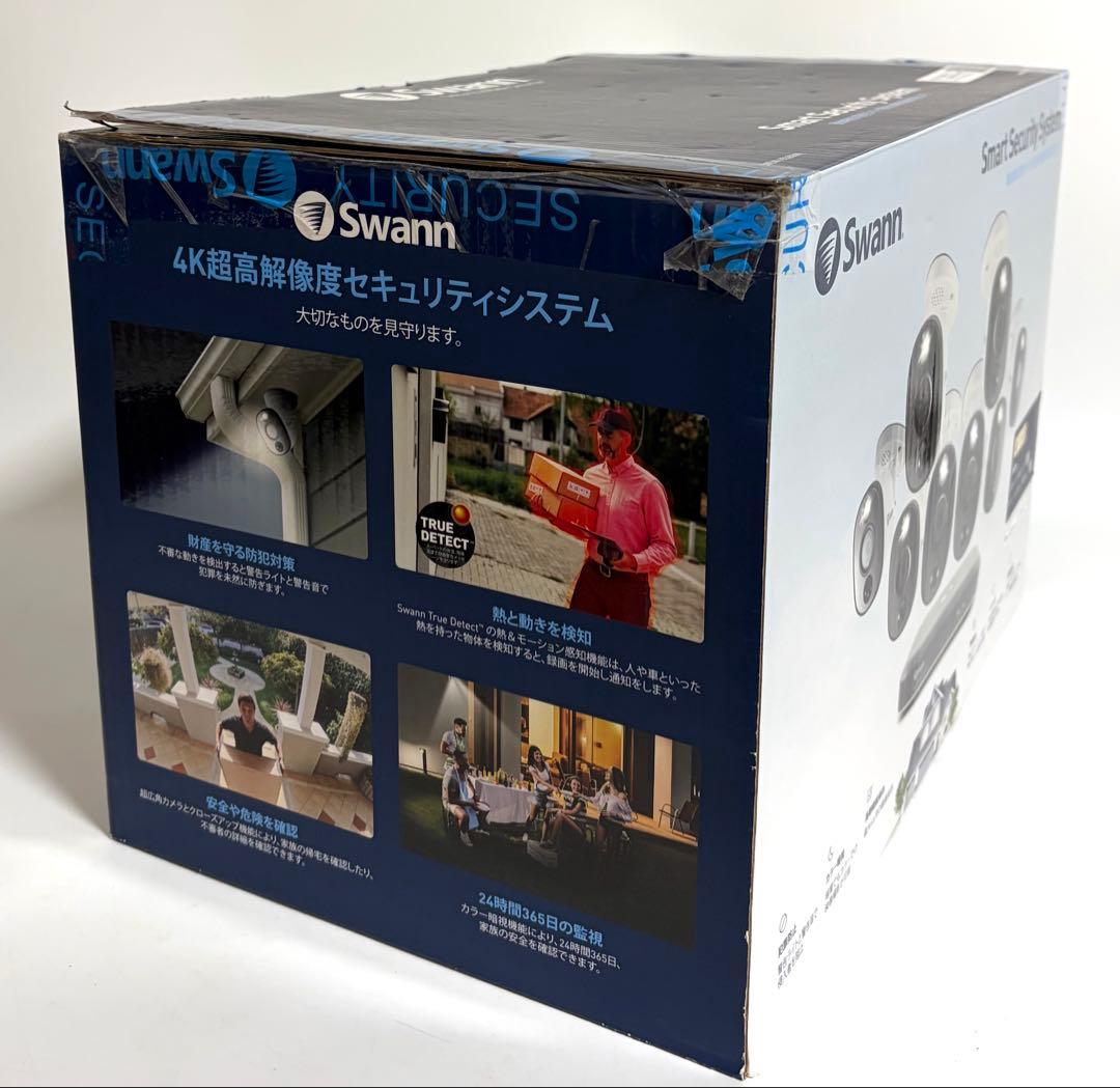 SWANN セキュリティシステム SWDVK-855808WL 4K 防犯カメラ