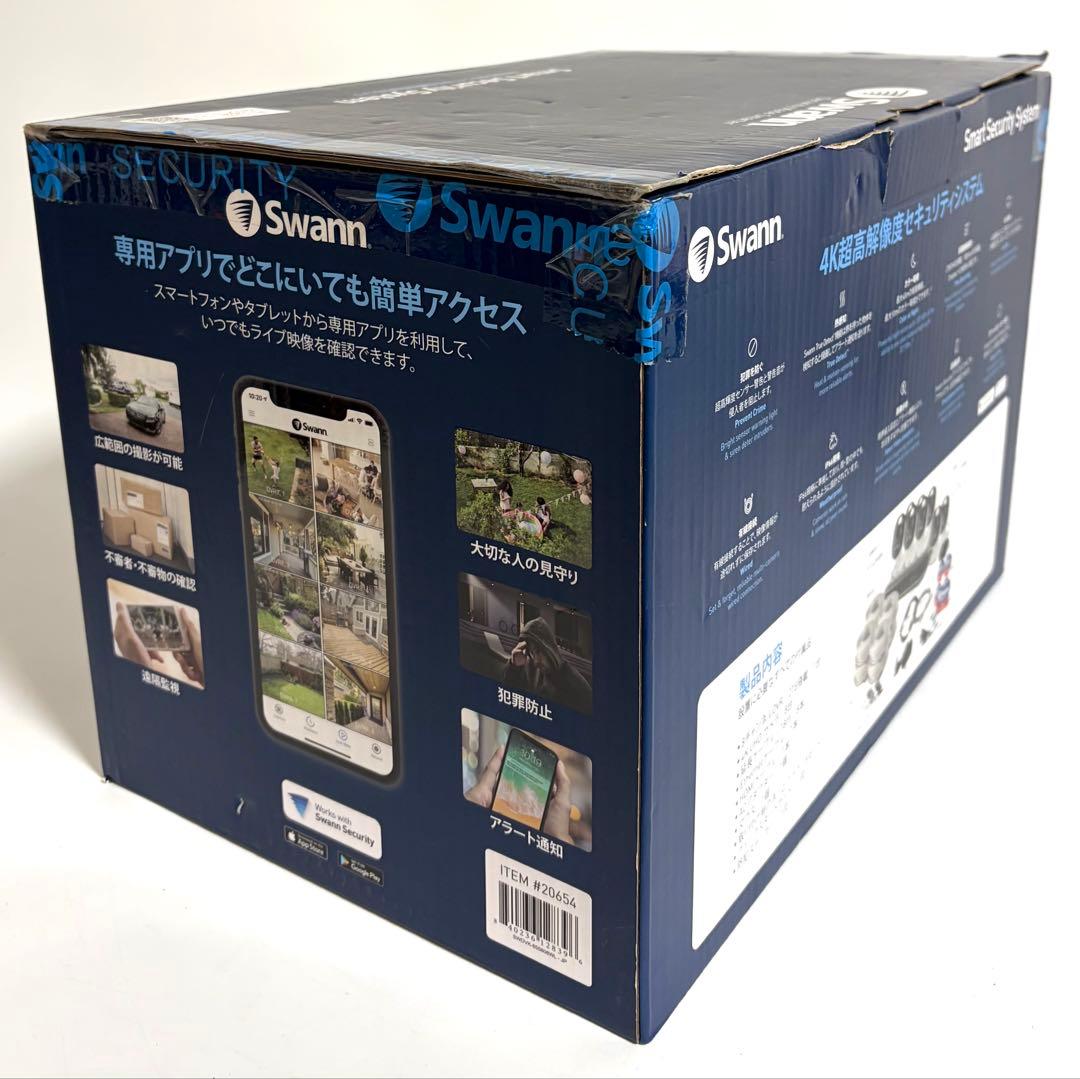 SWANN セキュリティシステム SWDVK-855808WL 4K 防犯カメラ