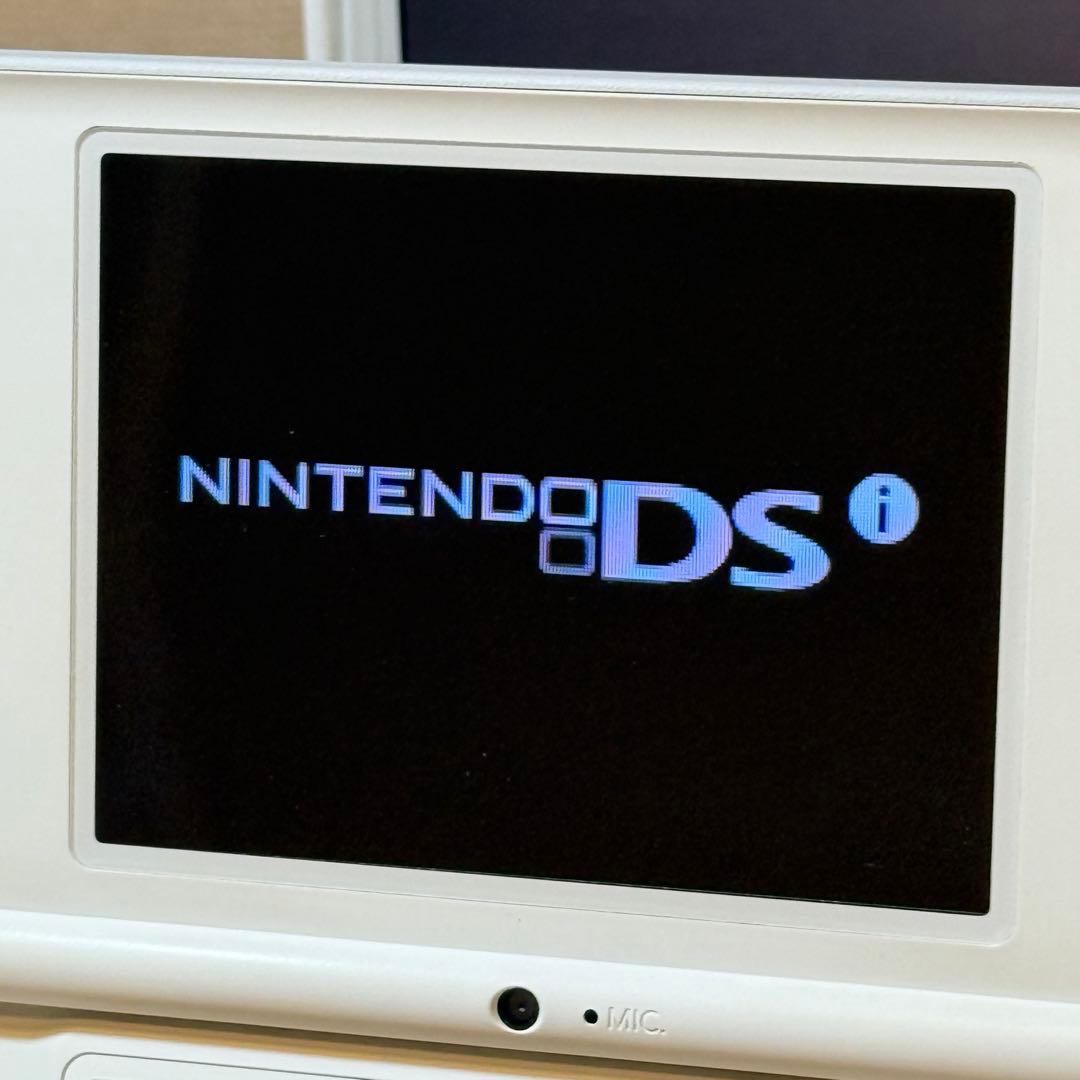 6-127 ニンテンドーDSi LL ナチュラル・ホワイト 箱付き