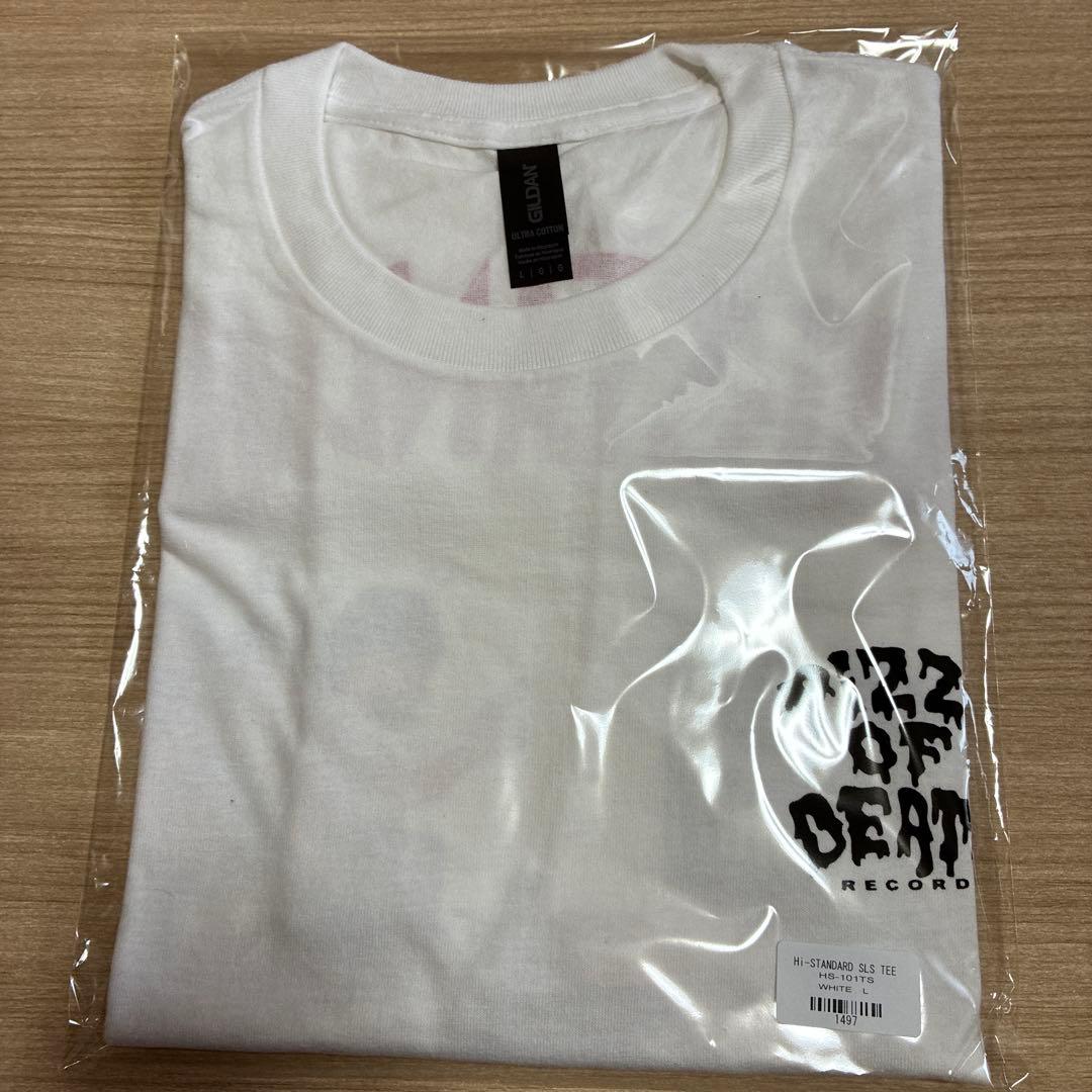 【新品未使用】Hi-STANDARD SLS TEE ホワイト Lサイズ 白