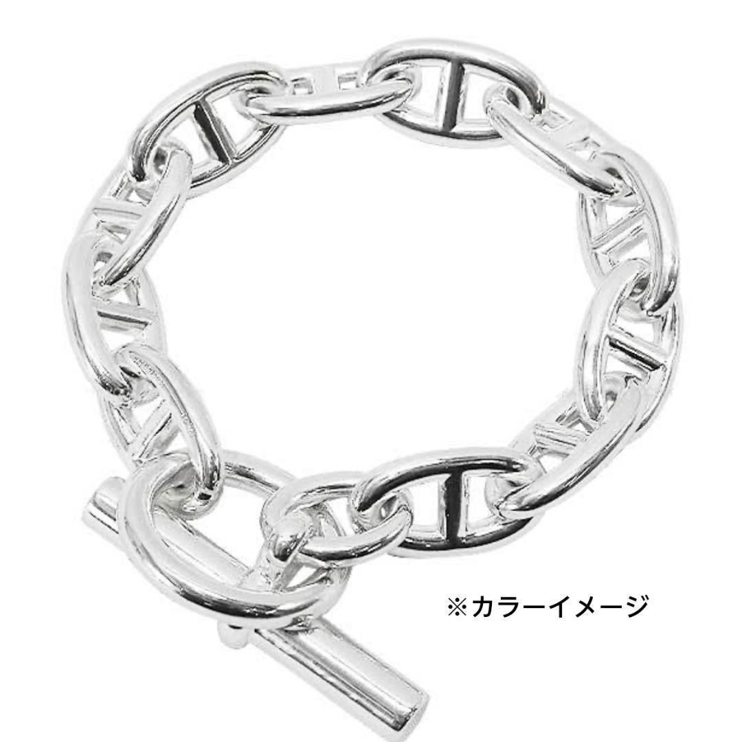 アンカーチェーン ネックレス［約56cm］S925刻印 マリーナチェーン 03d
