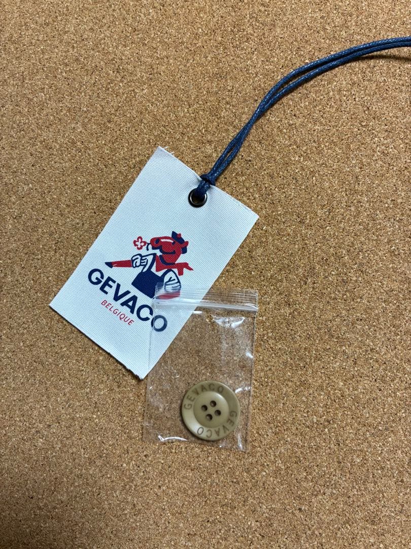 新品タグ付き GEVACO ゲバコ ステンカラーコート ベージュ 春アウター