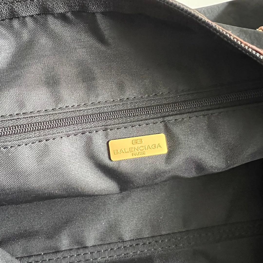 バッグ BALENCIAGA BB CROCO MINI BOSTON BAG
