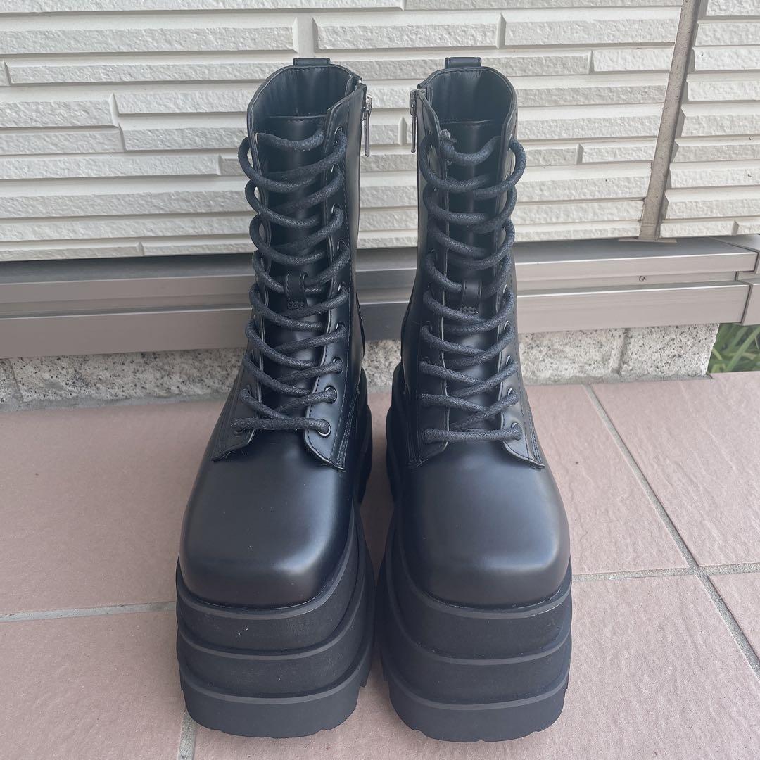 Darich 新品 トリプルソールエンジニアブーツ ブラック S