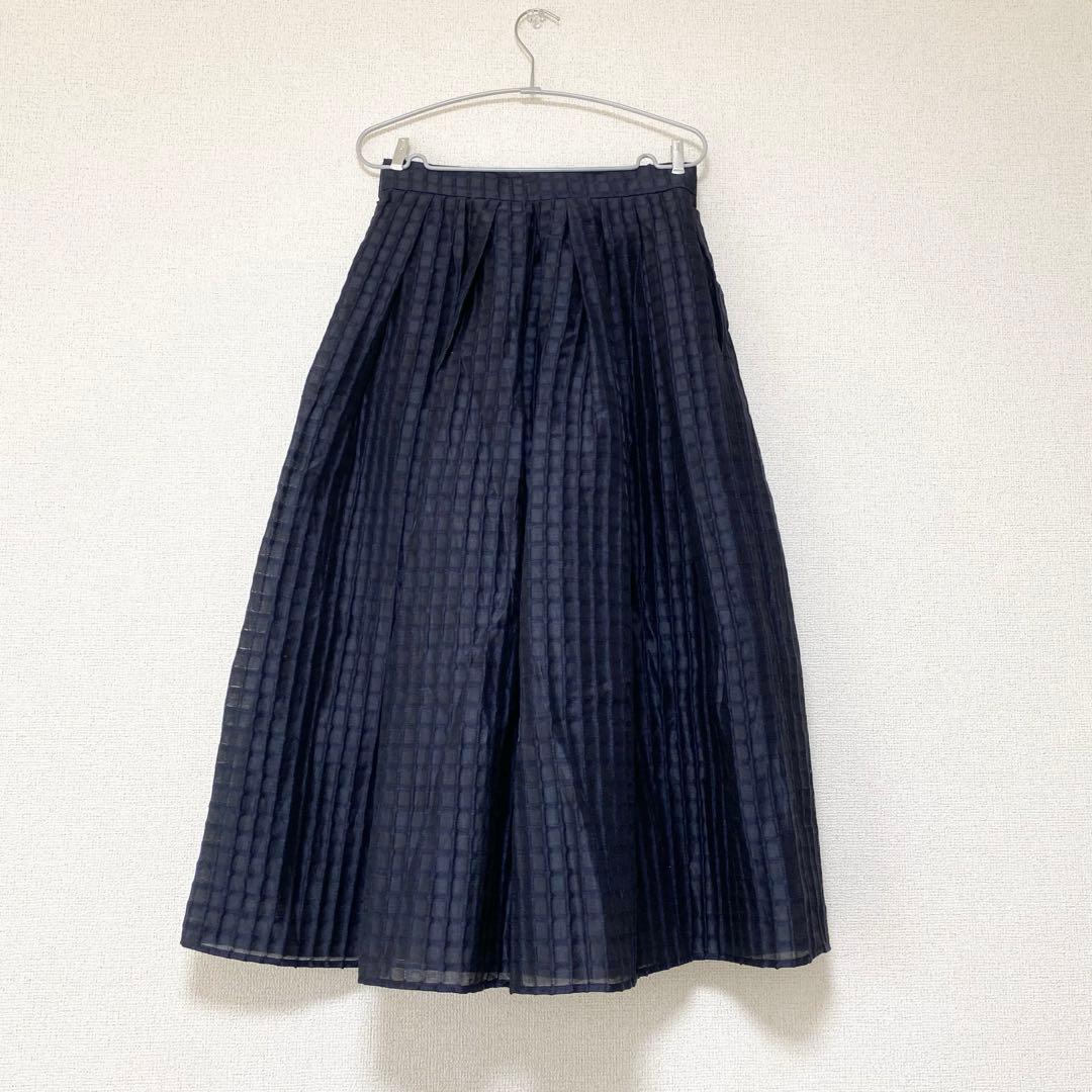新品 SHE Tokyo シートーキョー Anna waffle navy 36