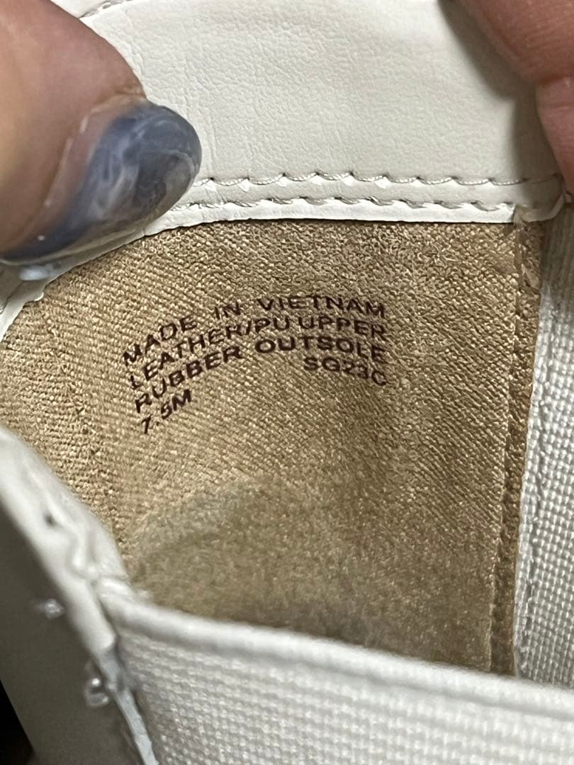 新品MICHAEL KORS レザー&ロゴ チェルシーブーツ　7.5