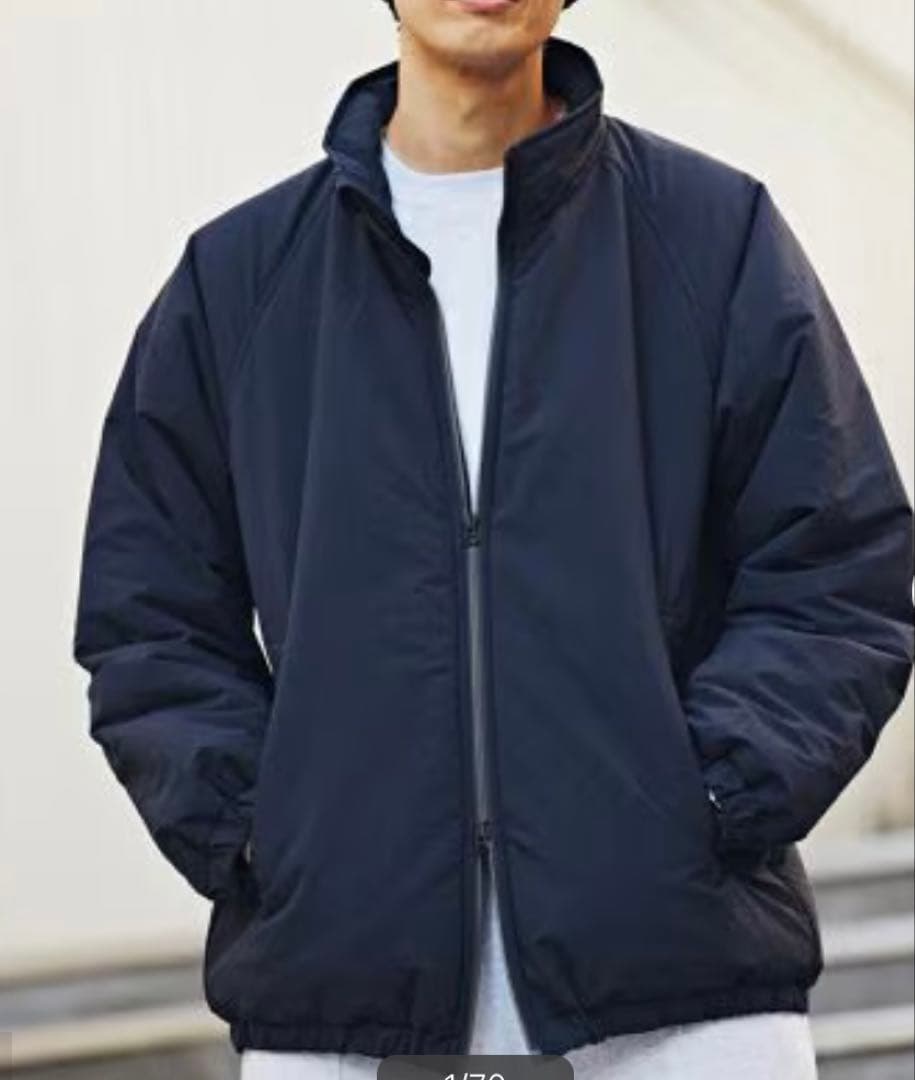 ひとし★エディフィス　PE WEATHER PADDED スタンドブルゾン