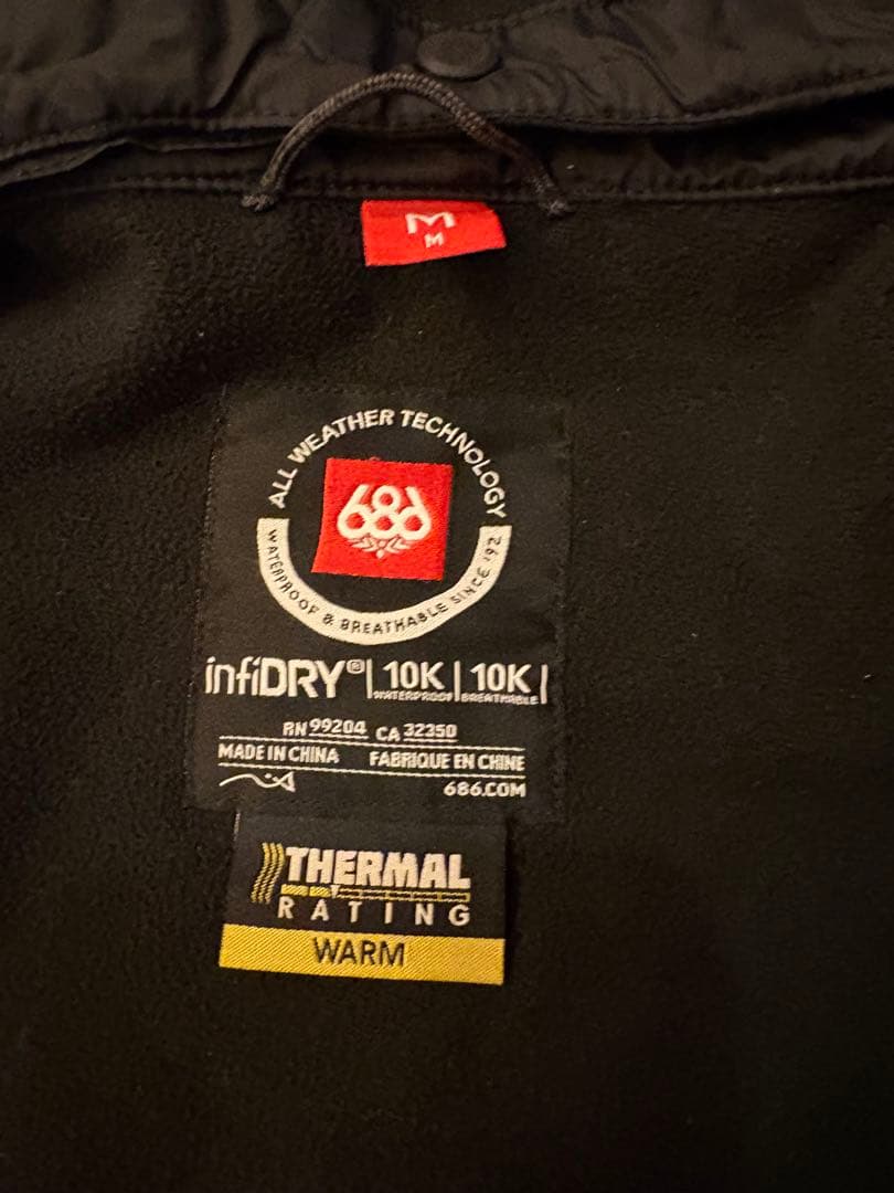 スノーボード 686 Waterproof Coaches Jacket