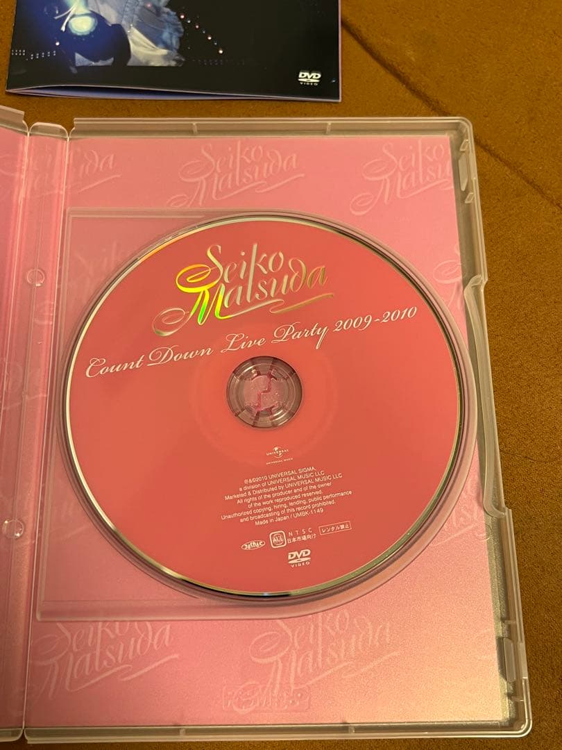 松田聖子　COUNT DOWN LIVE PARTY 2009-2010 DVD