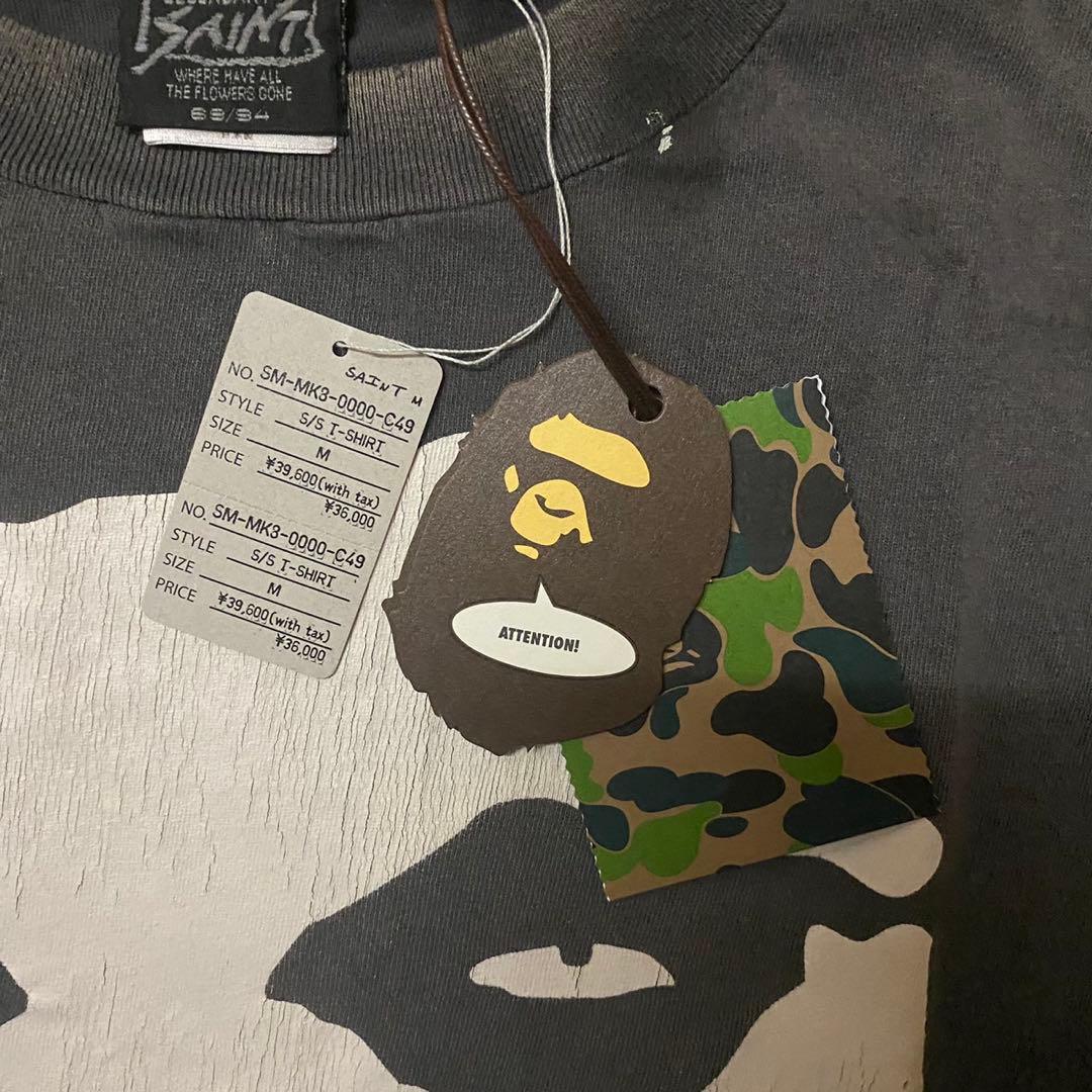 セントマイケル BAPE_SS T-SHIRT/ALWAYS LOVE XXL