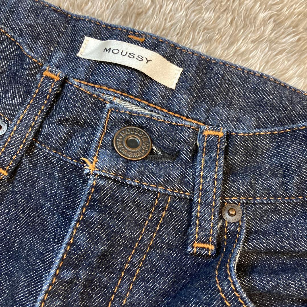完売品 MOUSSY マウジー　MVS FLARE フレアデニム 24