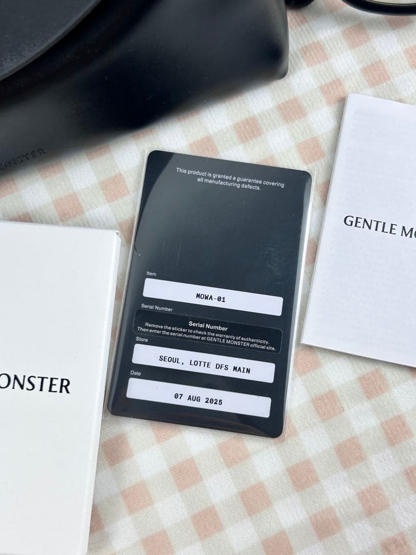 GENTLE MONSTER MOWA-01 サングラスです