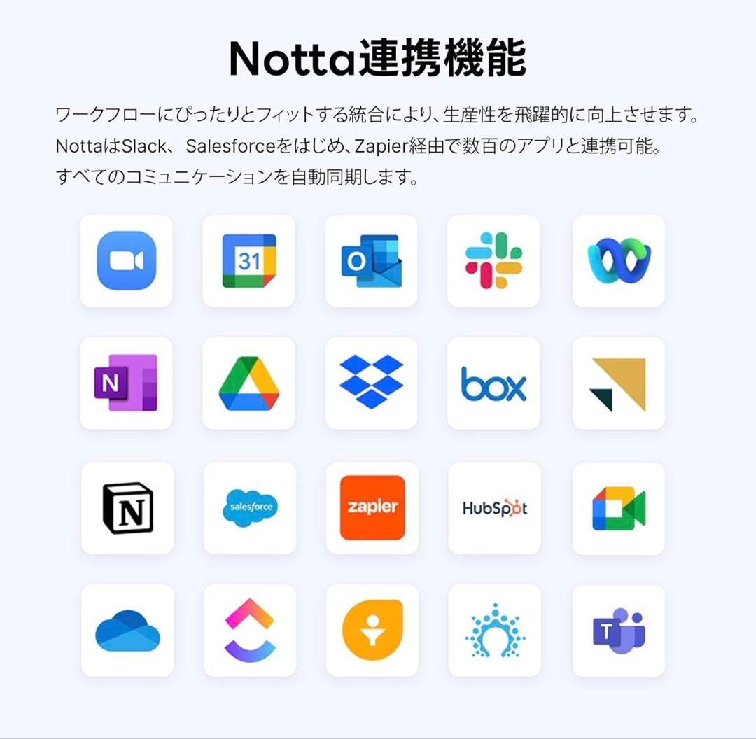 Notta Memo Type-C充電AIボイスレコーダー 文字起こし ブラック