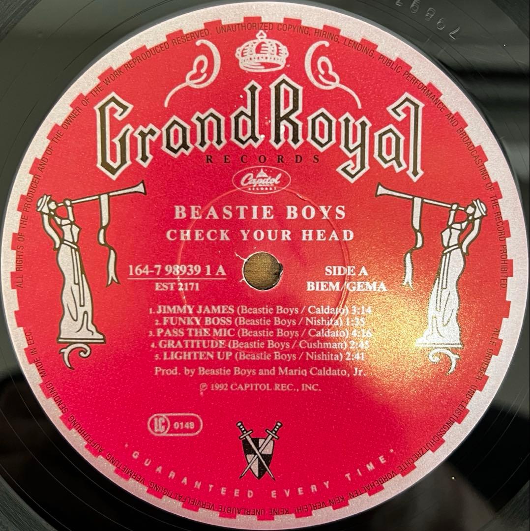 【2LP/EU盤】Beastie Boys / Check Your Head