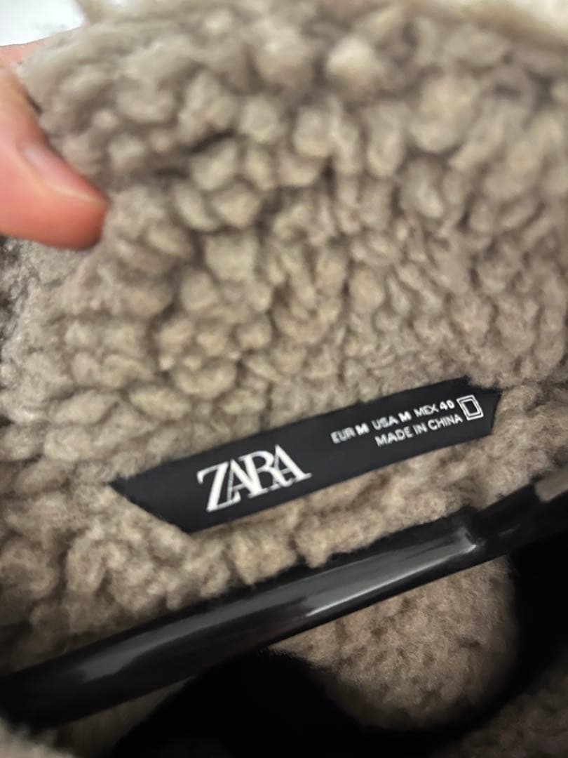 ZARA フェイクシープスキンジャケット× ALL CAPS STUDIO