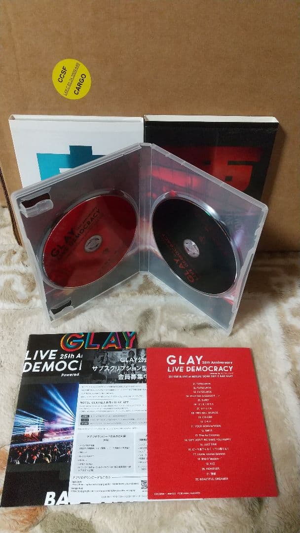 GLAY LIVE DEMOCRACY DVD 良 悪
